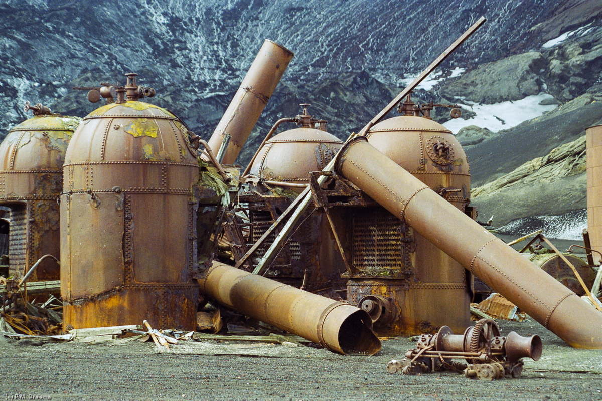 Whalers Bay, Deception Island, South Shetland Islands