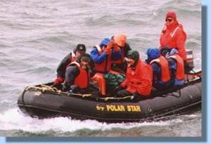 Stormy weather leads to cancellation of the landing at Albatross Island