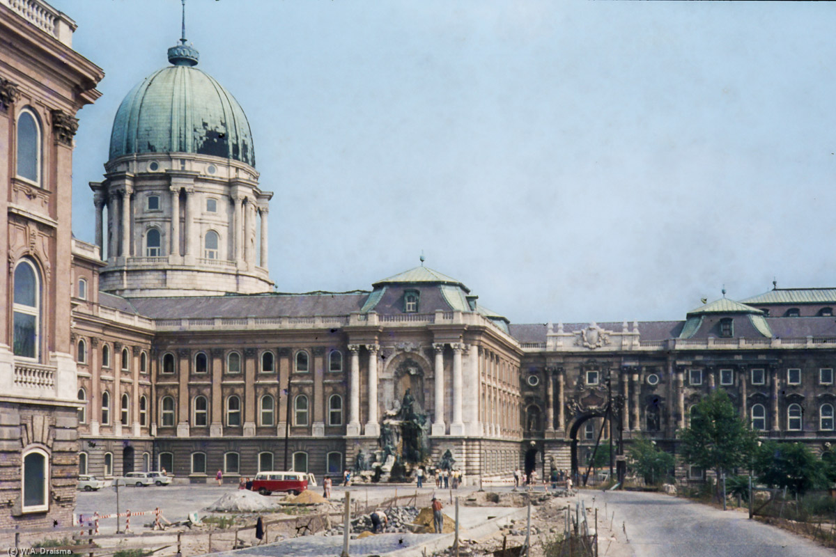 On the southern tip of Castle Hill lies the Buda Castle, a UNESCO World Heritage site. Most of the site was built between 1749 and 1769.