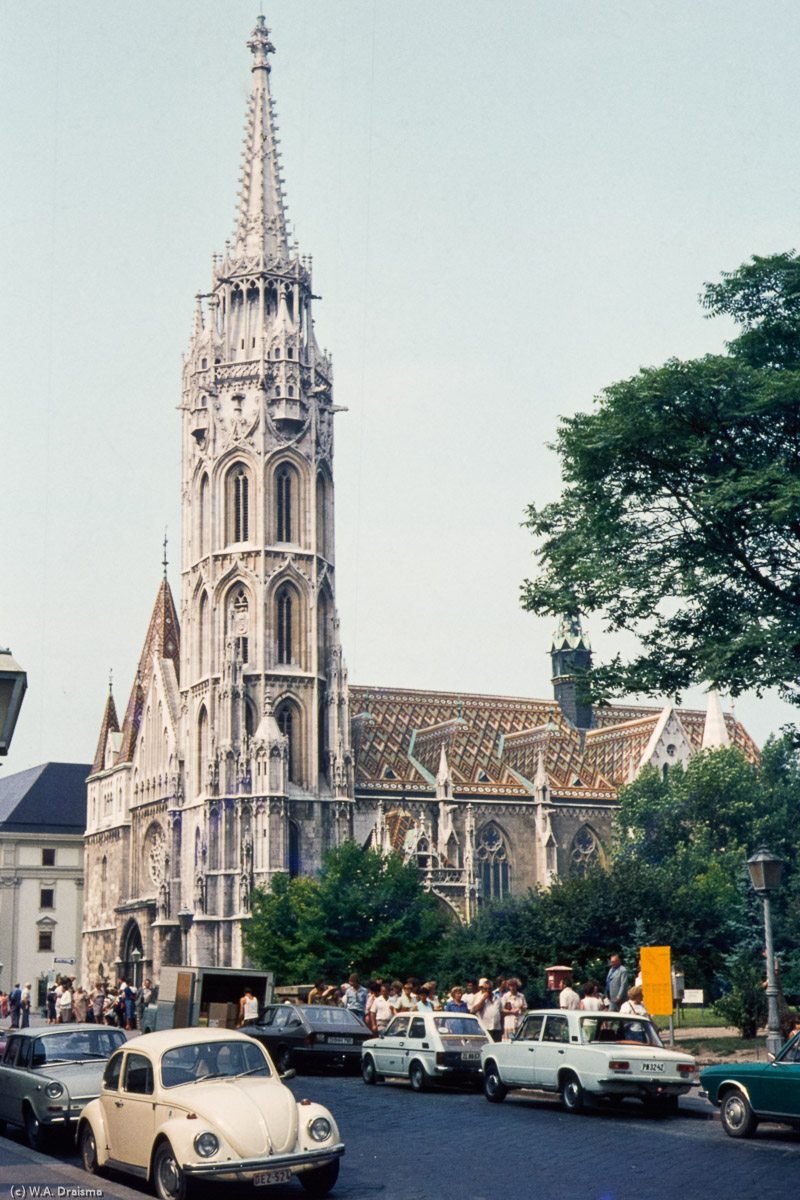 The Church of the Assumption of the Buda Castle, or Matthias Church (Mátyás-templom), was built in the second half of the 14th century. Two Hungarian Kings were crowned in this church.
