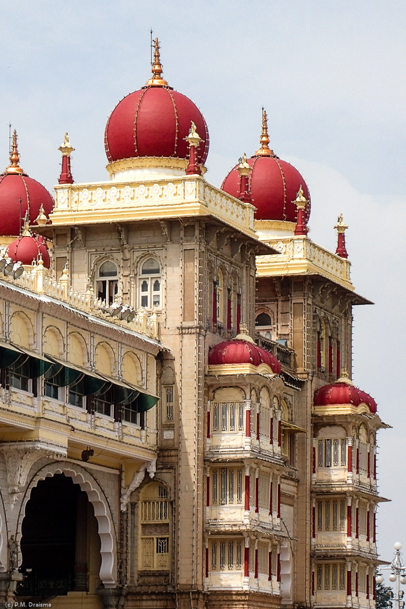 Detail of Mysore Palace, Mysore,Karnataka