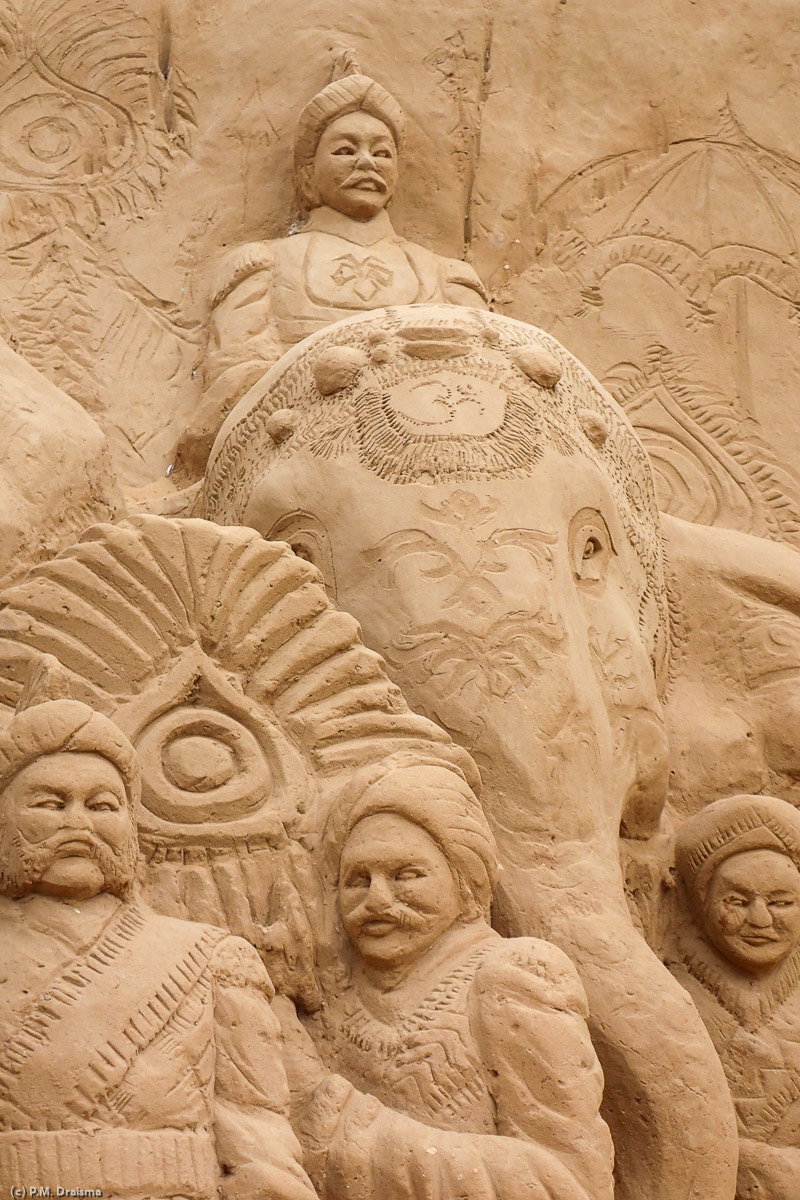 Dasara procession, Mysore Sand Sculpture Museum
