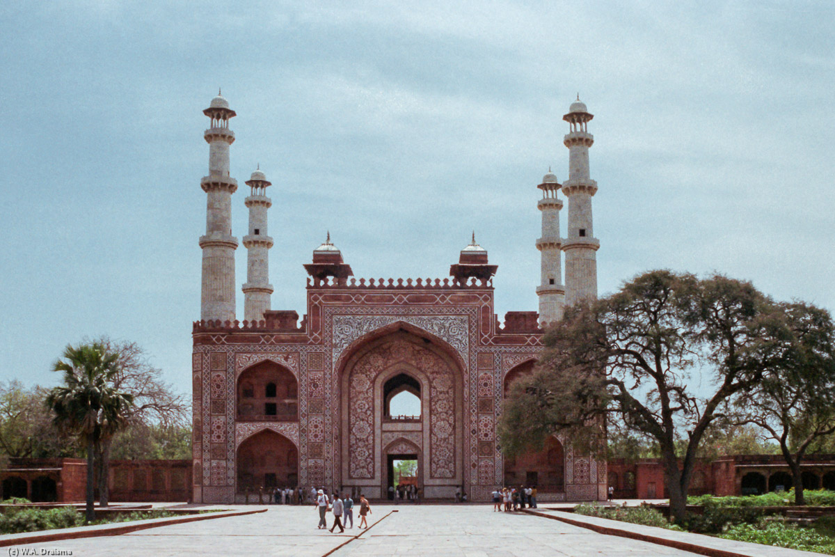 Akbar's Tomb, Sikandra, Agra