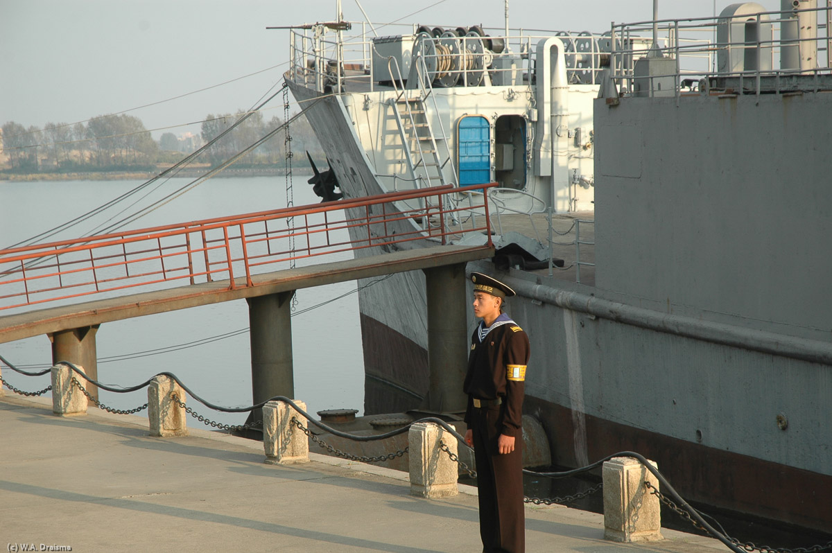 It is now moored in Pyongyang to show the ship, its spying equipment and the bullet holes as a result of the gunfire it received. The crew was returned to the Johnson administration 11 months later.