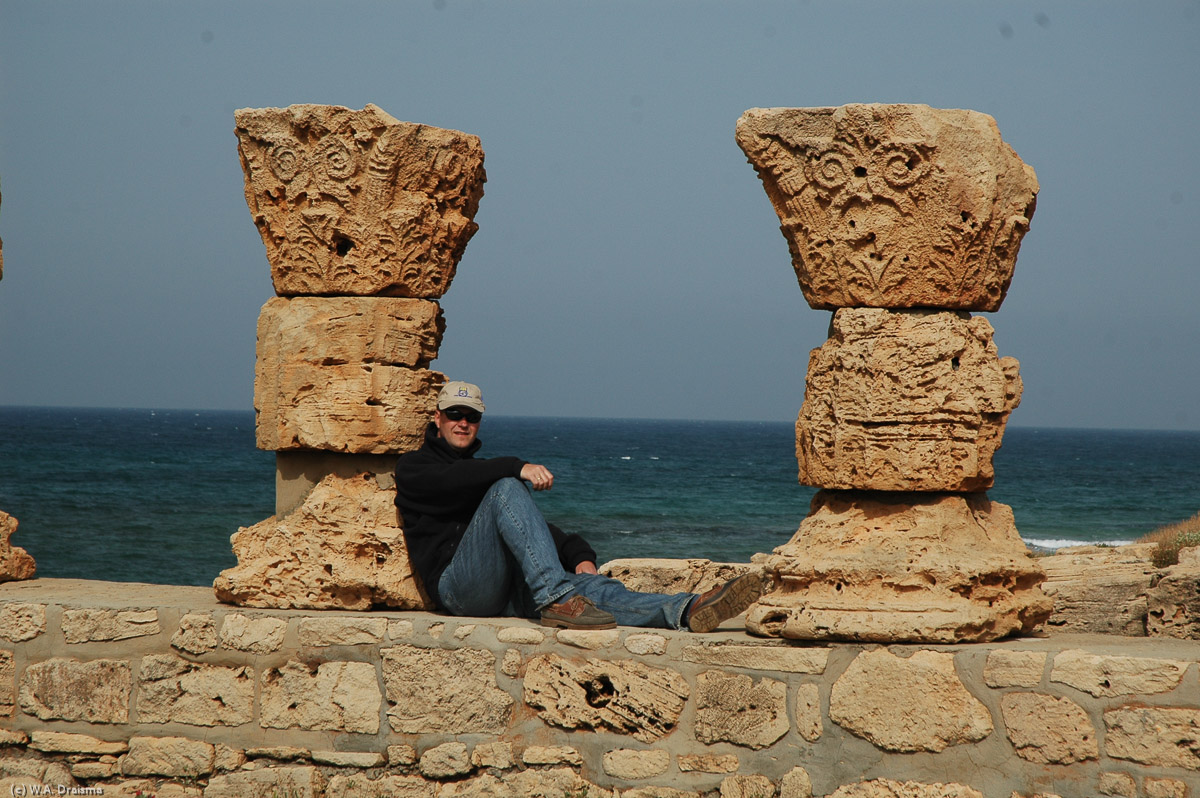 Apollonia was the harbour for Cyrene. It lies 18km west of Cyrene. Archaeological evidence suggests that Apollonia was already operating as a port as early as the 7th century BC. Most of what is visible today dates from the Byzantine era when Apollonia was known as the city of churches. It had five basilicas and 19 towers.